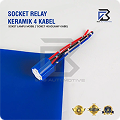 Socket Cable Keramik 4 Kabel