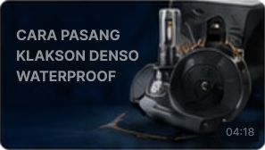 Cara Pasang Klakson Denso Waterproof + Relay