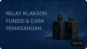 Fungsi Relay Klakson dan Cara Pemasangannya